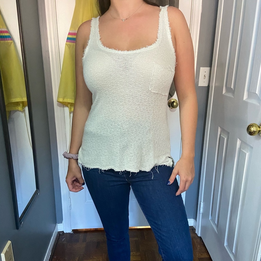 Knit tank top